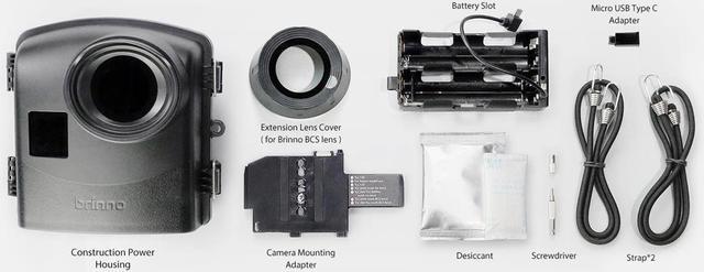 Alt view image 4 of 4 - Brinno ATH2000 Outdoor Camera Housing Unit - Jobsite Camera Protector, Upto 1 Year Battery Life, USB and Solar Panel, BCC200 Compatible - IPX5 Weather-Resistant, Black