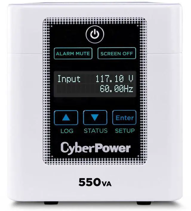 Alt view image 6 of 9 - CyberPower M550L 550 VA 440 Watts 4 Outlets Medical Grade UPS