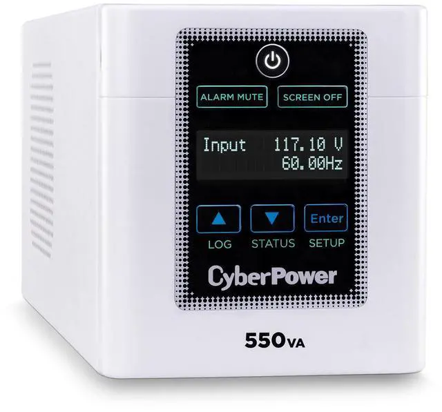 Alt view image 8 of 9 - CyberPower M550L 550 VA 440 Watts 4 Outlets Medical Grade UPS