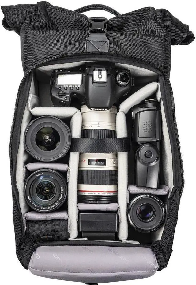 Alt view image 5 of 7 - Vanguard VEO SELECT 43RB Backpack, Black #VEO SELECT 43RB BK