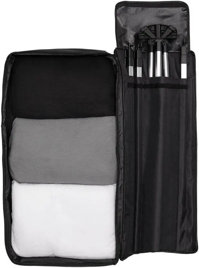 Alt view image 5 of 8 - Westcott X-Drop Pro 3-Pack Backdrop Kit (8x8)