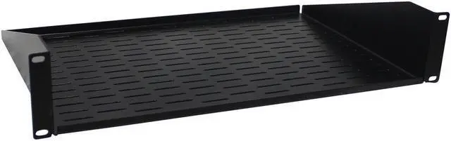 Alt view image 8 of 12 - Rack Shelf 12" Deep 2U Space