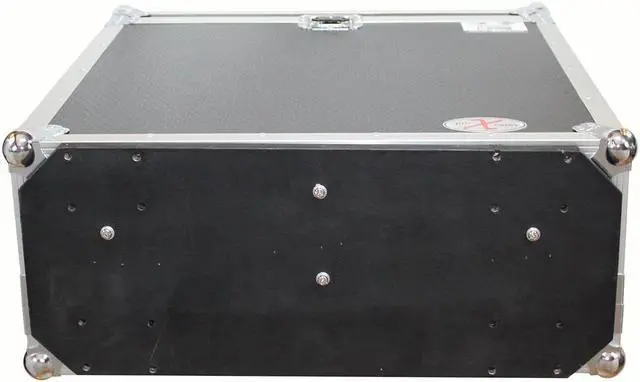 Alt view image 10 of 13 - ProX XS-AHQU24DHW Flight-Road Case for Allen and Heath QU-24 Mixer W-Doghouse and Wheels