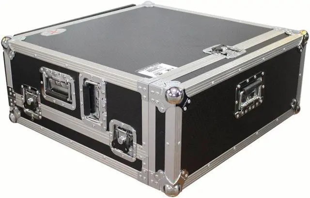 Alt view image 13 of 13 - ProX XS-AHQU24DHW Flight-Road Case for Allen and Heath QU-24 Mixer W-Doghouse and Wheels