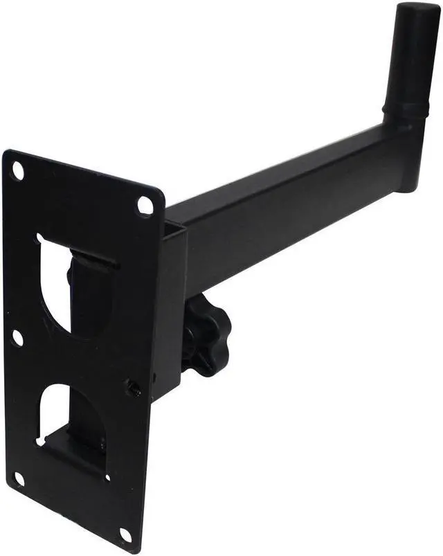 Alt view image 8 of 11 - Adjustable Wall Mounted Speaker Bracket - Black