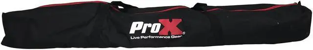 Alt view image 6 of 9 - ProX T-SS18P Heavy Duty Speaker Tripod Stands with Bag, 6 (44-72"), 2-Pack