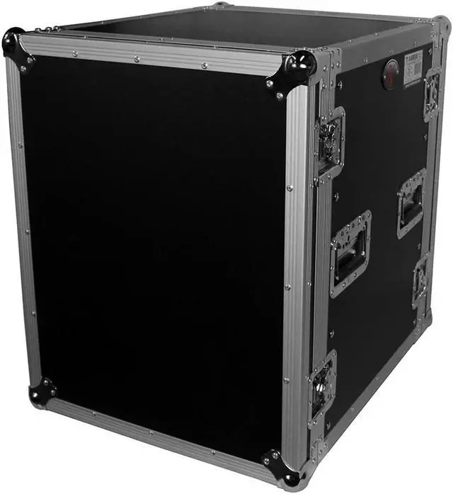 Alt view image 11 of 14 - ProX T-14RSS 14U Space Amp Rack Mount ATA Flight Case 19 In Depth W/Casters