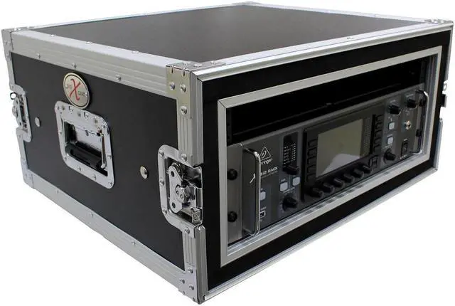 Main image of ProX T-4RSP 4U ATA Shockproof Flight Road Case for Amplifier Rack Mount Module, 20" Rail Depth