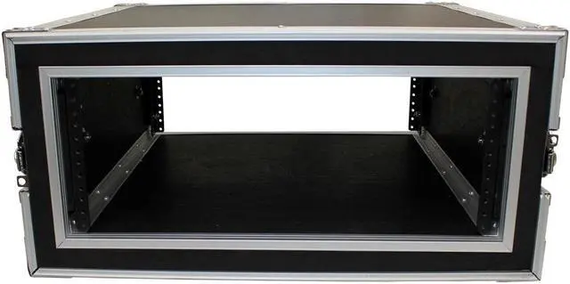 Alt view image 2 of 7 - ProX T-4RSP 4U ATA Shockproof Flight Road Case for Amplifier Rack Mount Module, 20" Rail Depth