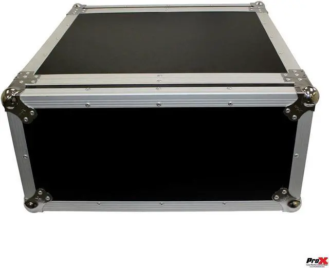 Alt view image 5 of 7 - ProX T-4RSP 4U ATA Shockproof Flight Road Case for Amplifier Rack Mount Module, 20" Rail Depth