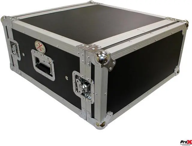 Alt view image 6 of 7 - ProX T-4RSP 4U ATA Shockproof Flight Road Case for Amplifier Rack Mount Module, 20" Rail Depth