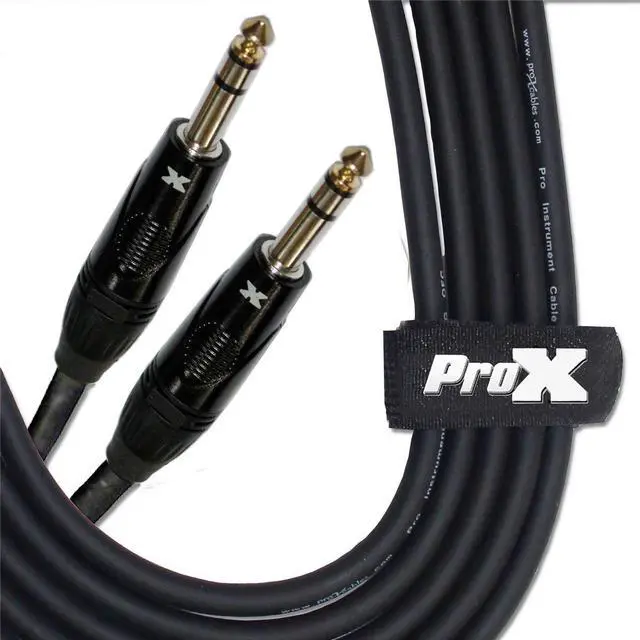 Alt view image 5 of 5 - ProX XC-TRS03 3 Ft. Balanced 1/4" TRS-M to TRS-M High Performance Audio Cable