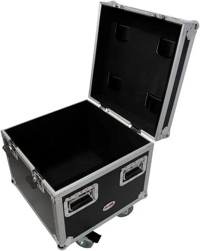 Alt view image 3 of 9 - ProX XS-UTL9W Heavy-Duty Utility Flight Case with 4 In. Casters 20" x 20" x 22" - 2.7 Cu.Ft.