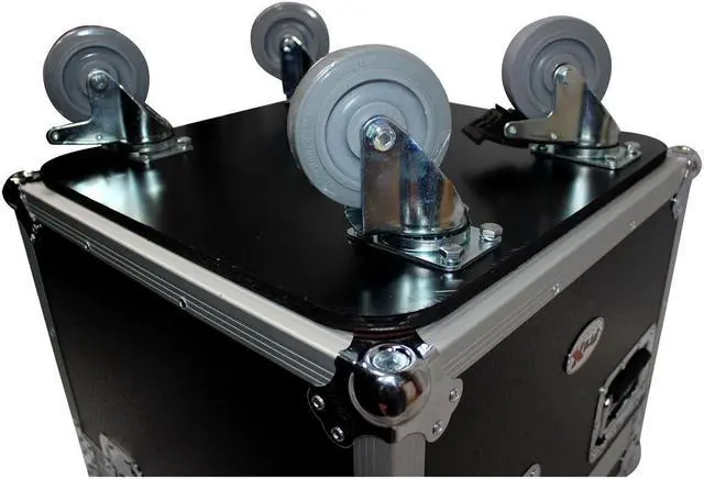 Alt view image 6 of 9 - ProX XS-UTL9W Heavy-Duty Utility Flight Case with 4 In. Casters 20" x 20" x 22" - 2.7 Cu.Ft.