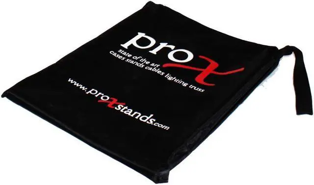 Alt view image 3 of 3 - prox foldable portable laptop stand w adjustable shelf red