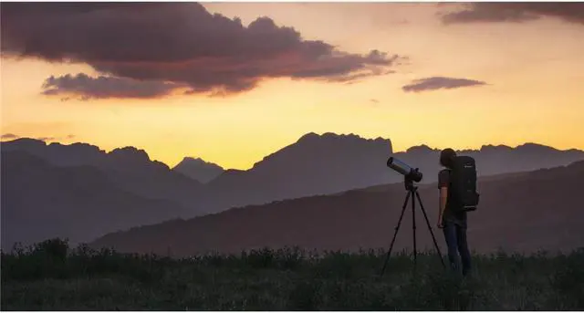 Alt view image 9 of 12 - Unistellar eVscope and eQuinox Telescope Backpack