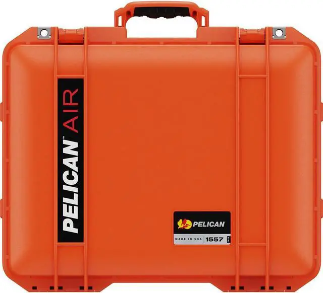 Main image of Pelican 1557 Air Waterproof Hard Case without Foam Insert, Orange #0155700011150