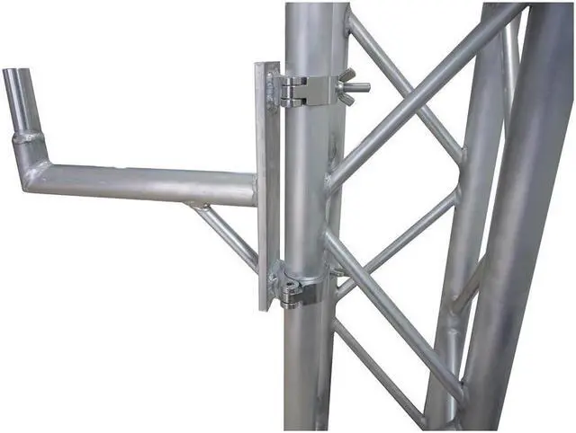 Alt view image 10 of 14 - ProX XT-SPMT Aluminum 14" Speaker Mount W-2 Clamps Up to 150 Lb Load