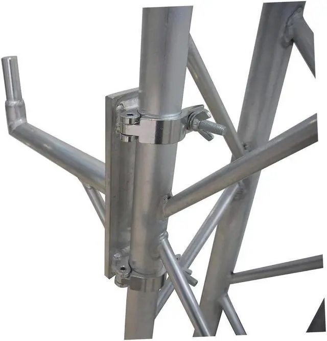 Alt view image 12 of 14 - ProX XT-SPMT Aluminum 14" Speaker Mount W-2 Clamps Up to 150 Lb Load