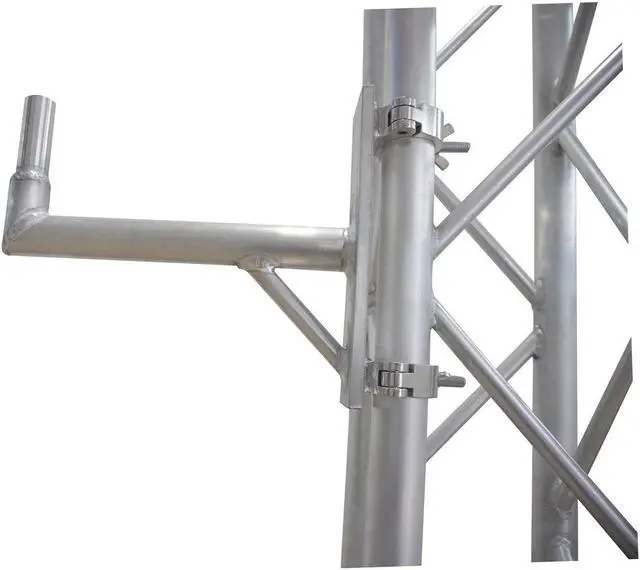 Alt view image 13 of 14 - ProX XT-SPMT Aluminum 14" Speaker Mount W-2 Clamps Up to 150 Lb Load