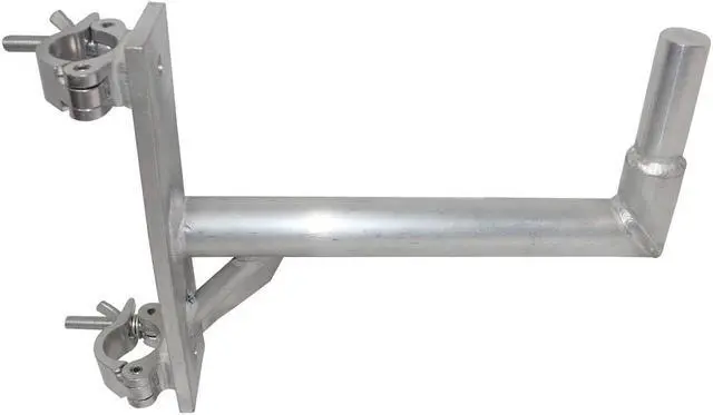Alt view image 14 of 14 - ProX XT-SPMT Aluminum 14" Speaker Mount W-2 Clamps Up to 150 Lb Load