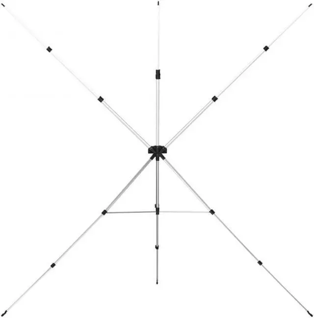 Alt view image 12 of 12 - Westcott X-Drop Pro Wrinkle-Resistant 8 x 8 Feet Backdrop Kit (Neutral Gray)