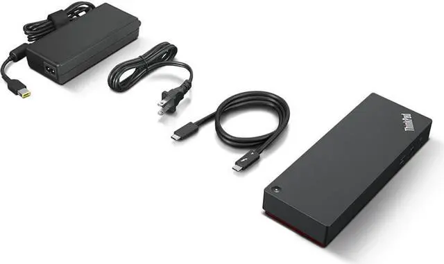 Alt view image 11 of 18 - Lenovo ThinkPad Universal Thunderbolt 4 Dock