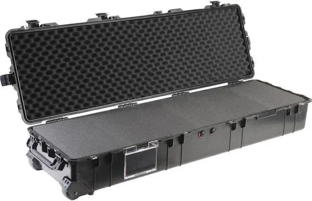 Main image of Pelican 1770 Protector Long Wheeled Case with Foam, Black #017700-0000-110