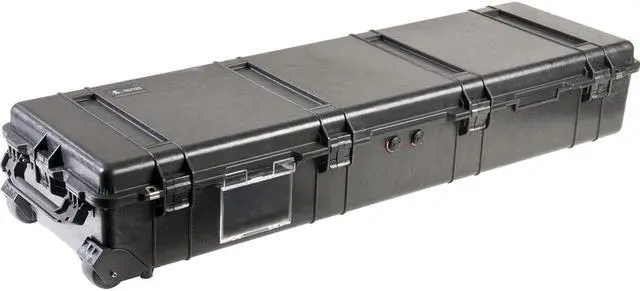 Alt view image 3 of 6 - Pelican 1770 Protector Long Wheeled Case with Foam, Black #017700-0000-110