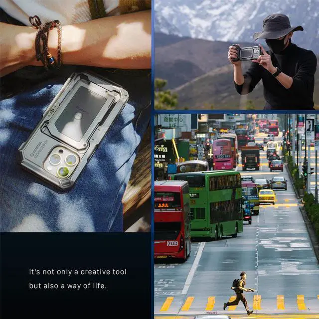 Alt view image 6 of 7 - Tilta Tilta Khronos Universal SSD Holder, Space Gray #TK-USH-SG