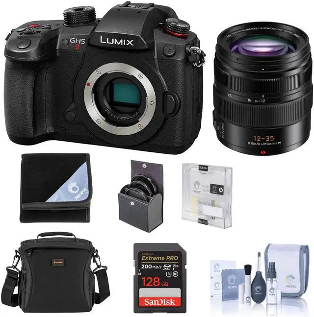 Main image of Panasonic LUMIX GH5II Mirrorless Camera w/12-35mm f/2.8 Lens w/Included Value