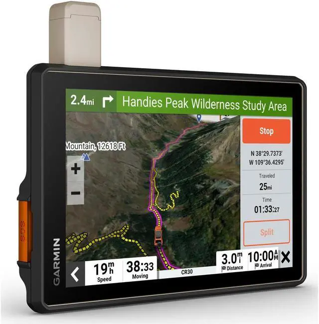 Alt view image 9 of 13 - Garmin Tread - Overland Edition 8" GPS with Built-In Blue