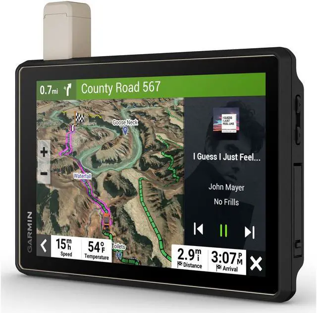 Alt view image 11 of 13 - Garmin Tread - Overland Edition 8" GPS with Built-In Blue