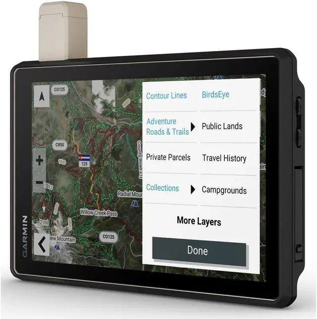 Alt view image 12 of 13 - Garmin Tread - Overland Edition 8" GPS with Built-In Blue
