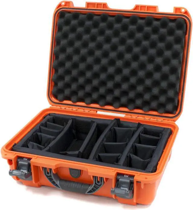 Alt view image 8 of 8 - Nanuk 925 Carrying Case for Camera, Accessories - Orange