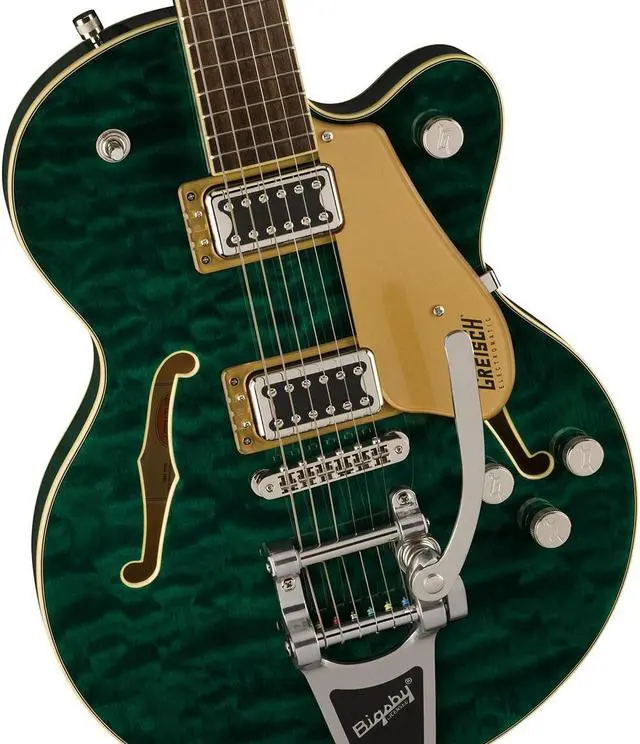 Alt view image 3 of 4 - Gretsch Gretsch G5655T-QM Electromatic Center Block Jr. Single-Cut Quilted Maple with Bigsby, Mariana