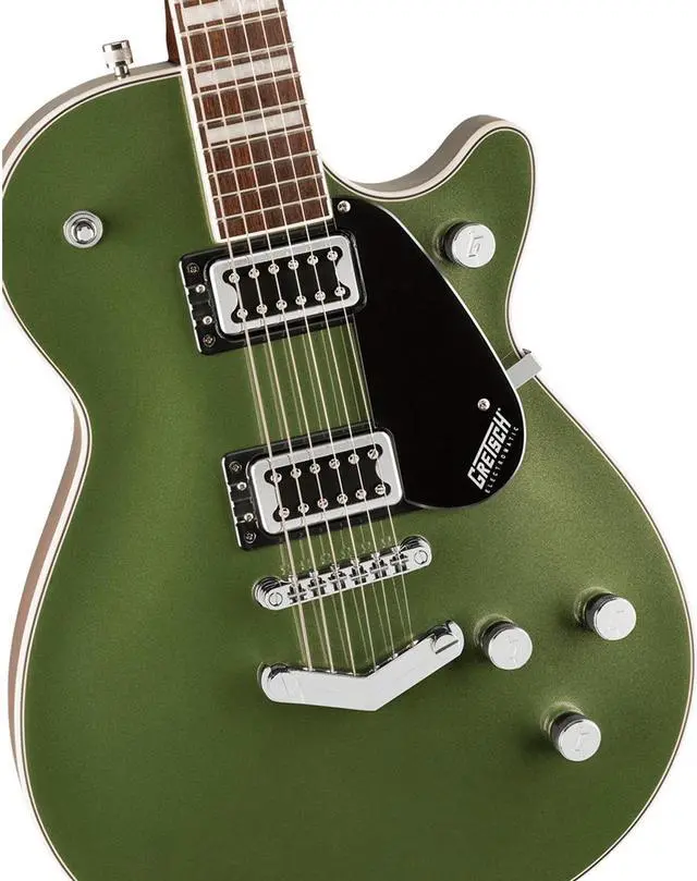 Alt view image 3 of 6 - Gretsch Gretsch G5220 Electromatic Jet BT Single-Cut with V-Stoptail Electric Guitar, Laurel Fingerboard, Olive Metallic