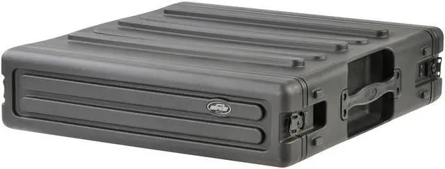 Alt view image 14 of 16 - SKB Cases 2U Space Roto Molded Rack, Black, 23 in. X 23 in. X 6 1/2 in.