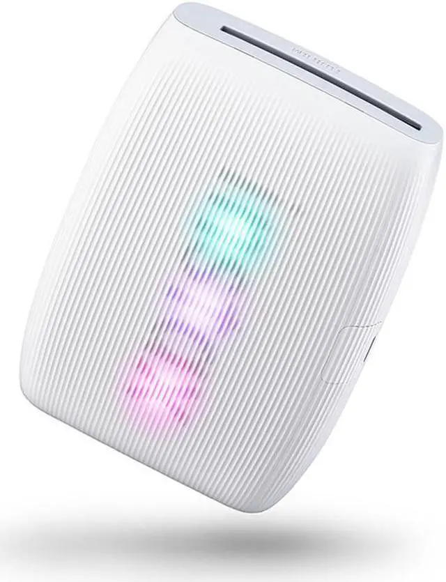 Alt view image 3 of 20 - Fujifilm Instax Mini Link 3 Smartphone Printer - Clay White