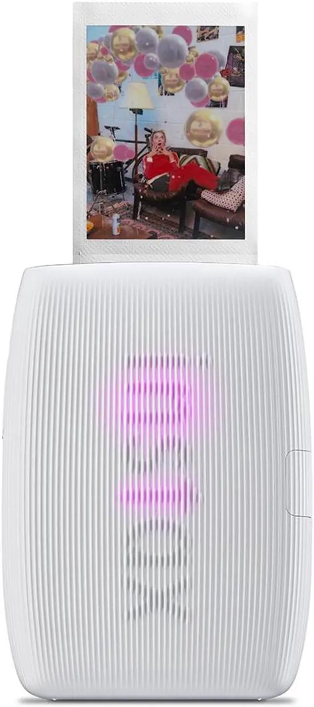 Alt view image 5 of 20 - Fujifilm Instax Mini Link 3 Smartphone Printer - Clay White