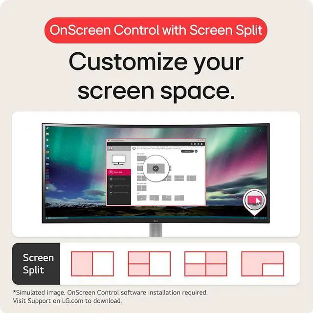 Alt view image 8 of 14 - LG 32MR50C-B 32-inch FHD Curved Monitor 100Hz, AMD FreeSync, OnScreen Control, Dynamic Action Sync, Black Stabilizer, Tilt Stand (HDMI), 2023