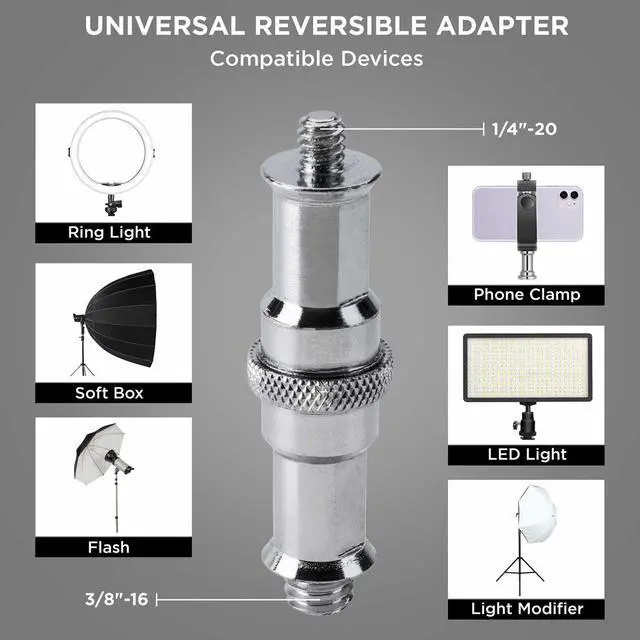 Alt view image 4 of 7 - Flashpoint Pro Air-Cushioned Heavy-Duty Light Stand (Yellow, 9.5') #FP-S-9-YL-V2