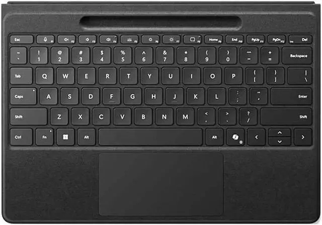 Alt view image 8 of 10 - Microsoft Surface Pro Flex Keyboard - Wireless Connectivity - Bluetooth - 32.81 ft CoPilot, Mute, Snipping, Screen Brightness, Media Control Hot Key(s) - Windows 11 - Notebook/Tablet - TouchPad - PC -
