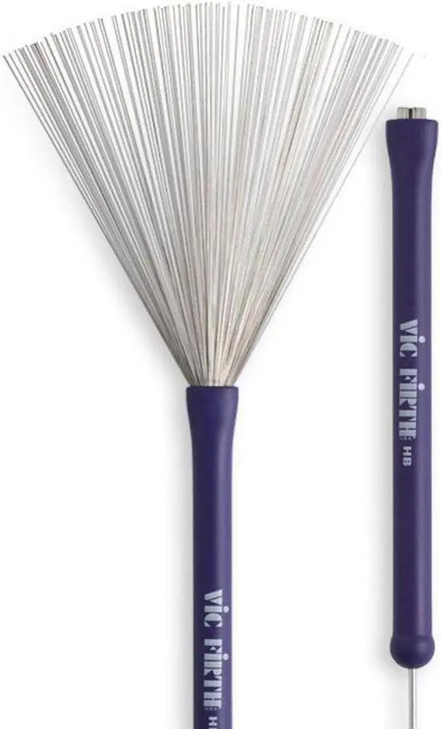 Main image of Vic Firth Heritage Brush with Rubber Handle, Pair #HB