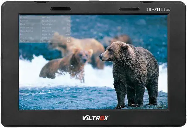 Main image of Viltrox DC-70 II 7" LCD On-Camera HDMI Monitor, 1024x600 Resolution