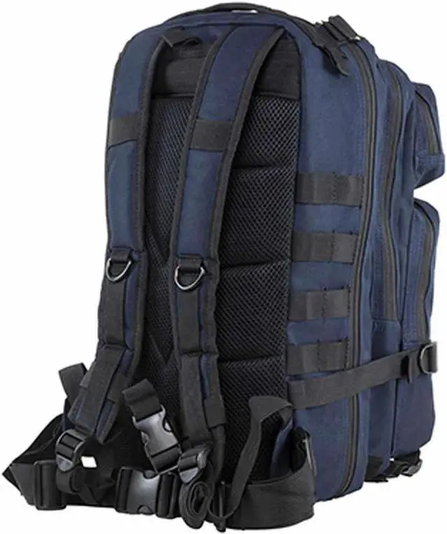 Alt view image 7 of 11 - VISM Small Backpack, Blue with Black Trim