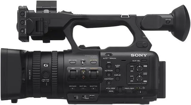 Alt view image 10 of 14 - Sony HXR NX800 Solid State Handheld 4K Black Camcorder with Exmor RS CMOS Sensor