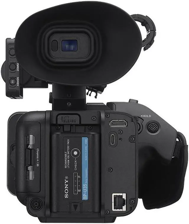 Alt view image 12 of 14 - Sony HXR NX800 Solid State Handheld 4K Black Camcorder with Exmor RS CMOS Sensor