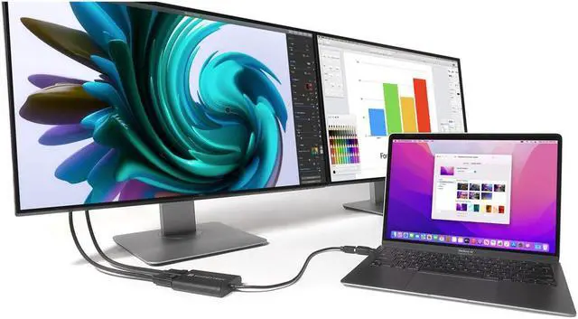 Alt view image 12 of 12 - Sonnet DisplayPort/USB Audio/Video Adapter USB3DDP4K