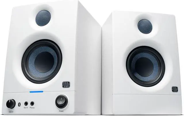 Alt view image 6 of 6 - PreSonus Eris 3.5BT 3.5 Inch Active Media Reference Monitors White Pair